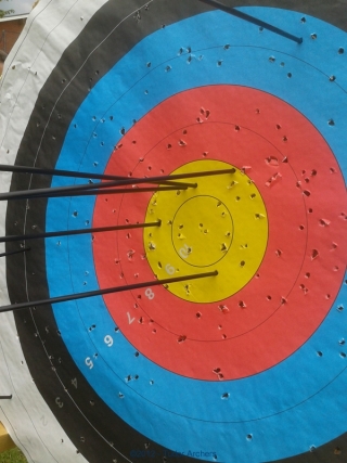 A well used bull´s eye